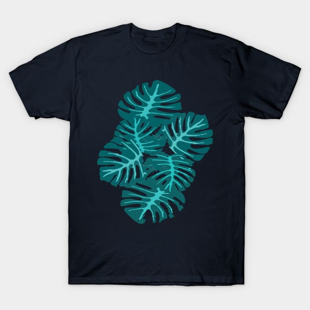 Leaf Design T-Shirt by Seven Seven t